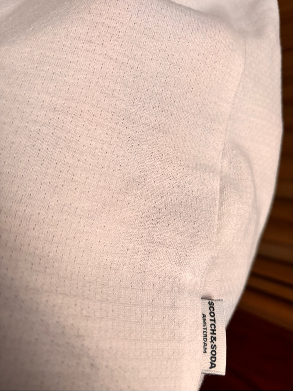 Scotch & Soda White Men’s Polo Shirt - Picture 4 of 8